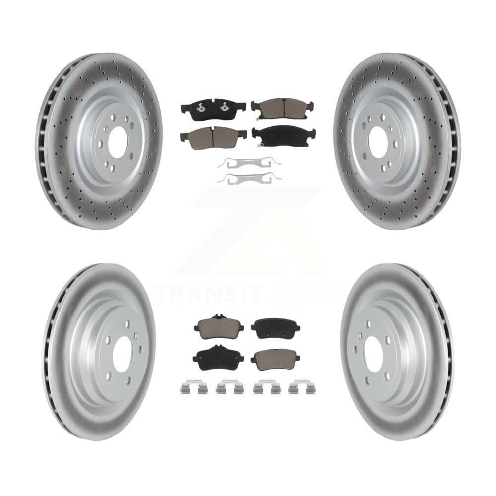 Transit Auto - KGC-103629 - Front and Rear Disc Brake Kits