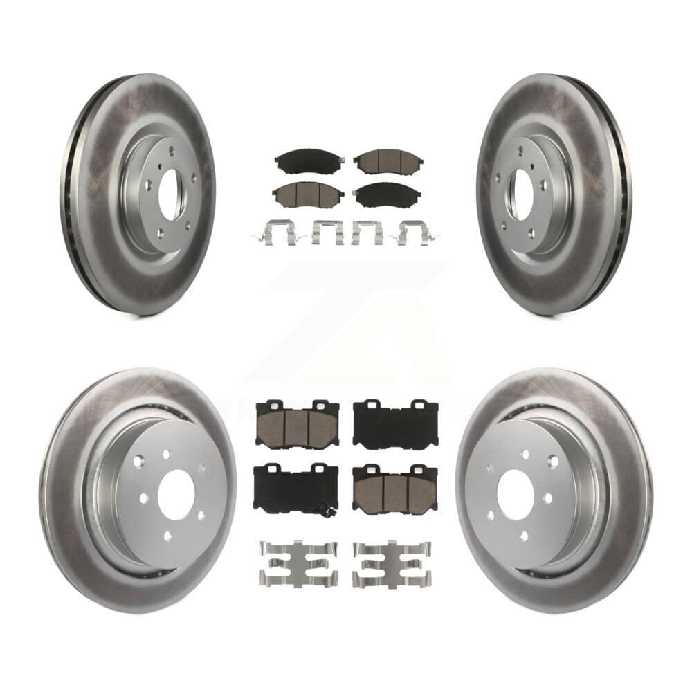 Transit Auto - KGC-103631 - Front and Rear Disc Brake Kits