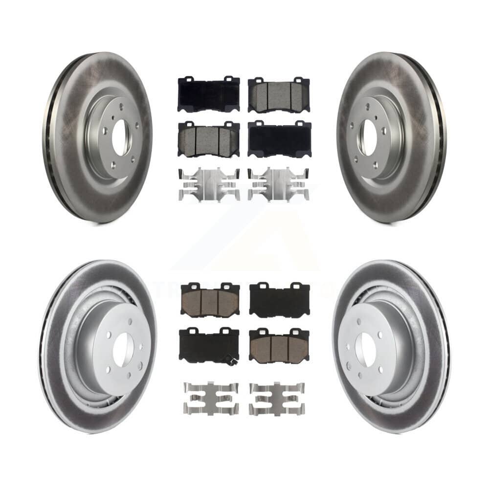 Transit Auto - KGC-103633 - Front and Rear Disc Brake Kits