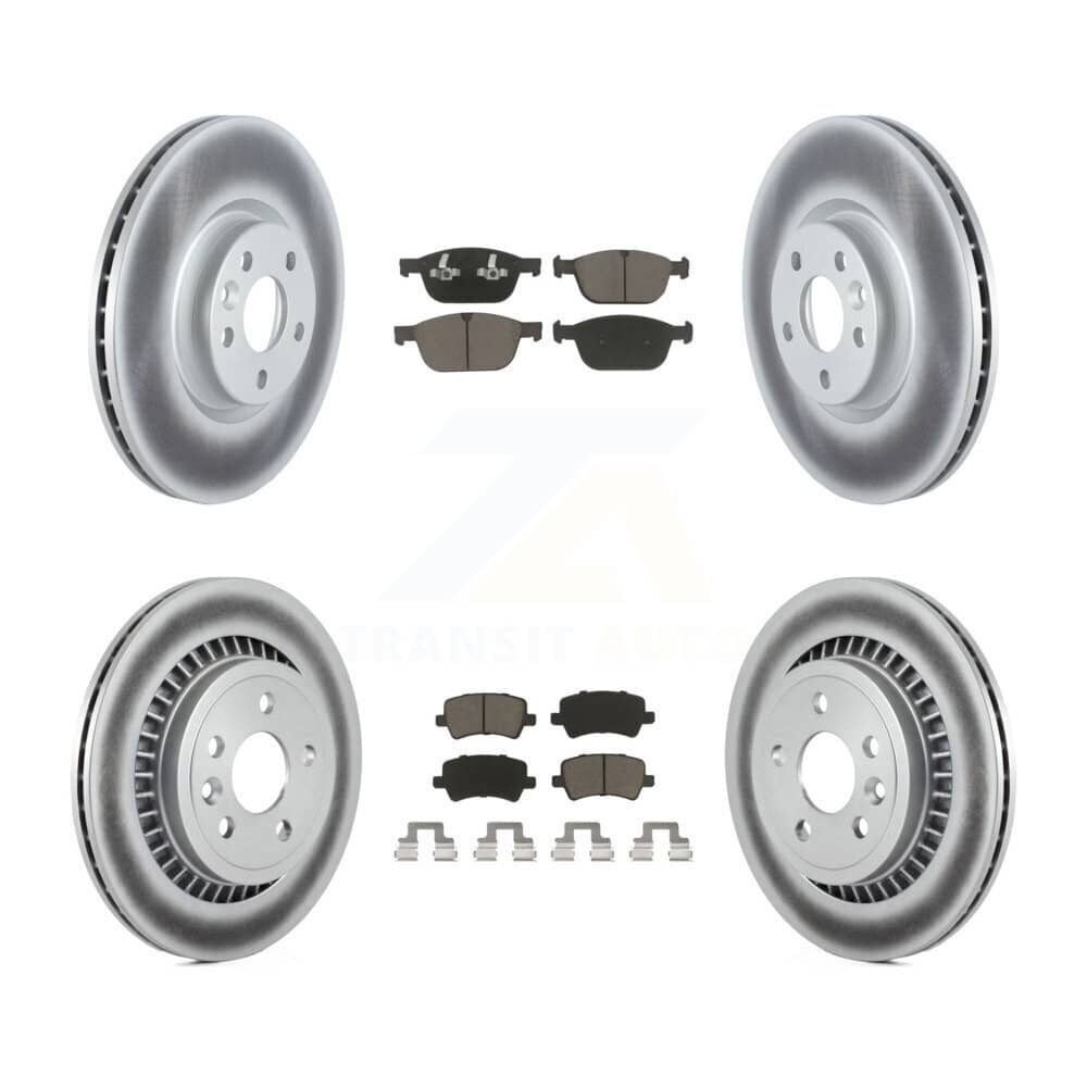 Transit Auto - KGC-103637 - Front and Rear Disc Brake Kits