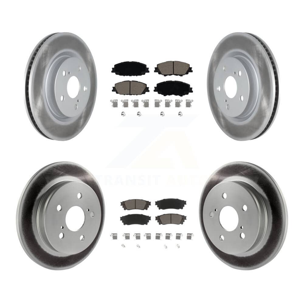 Transit Auto - KGC-103640 - Front and Rear Disc Brake Kits