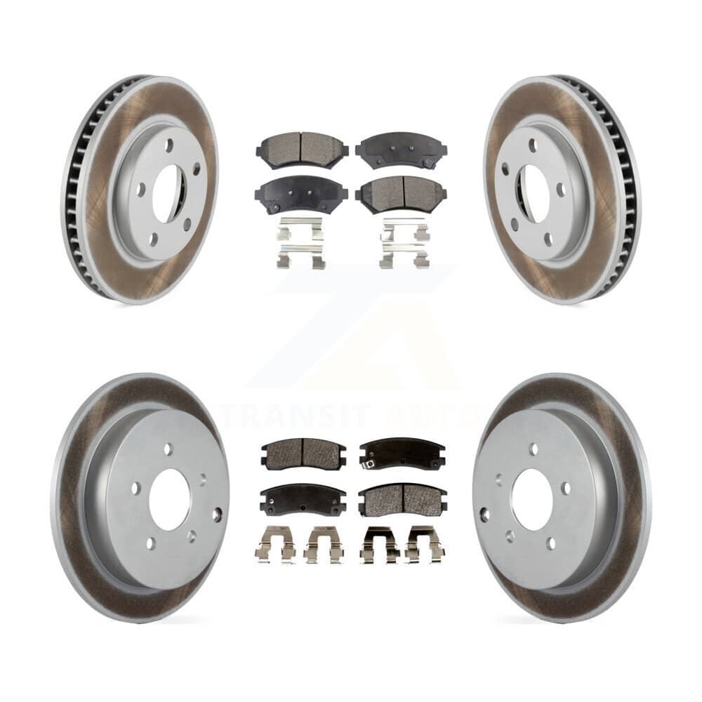 Transit Auto - KGF-100546 - Front and Rear Disc Brake Kits