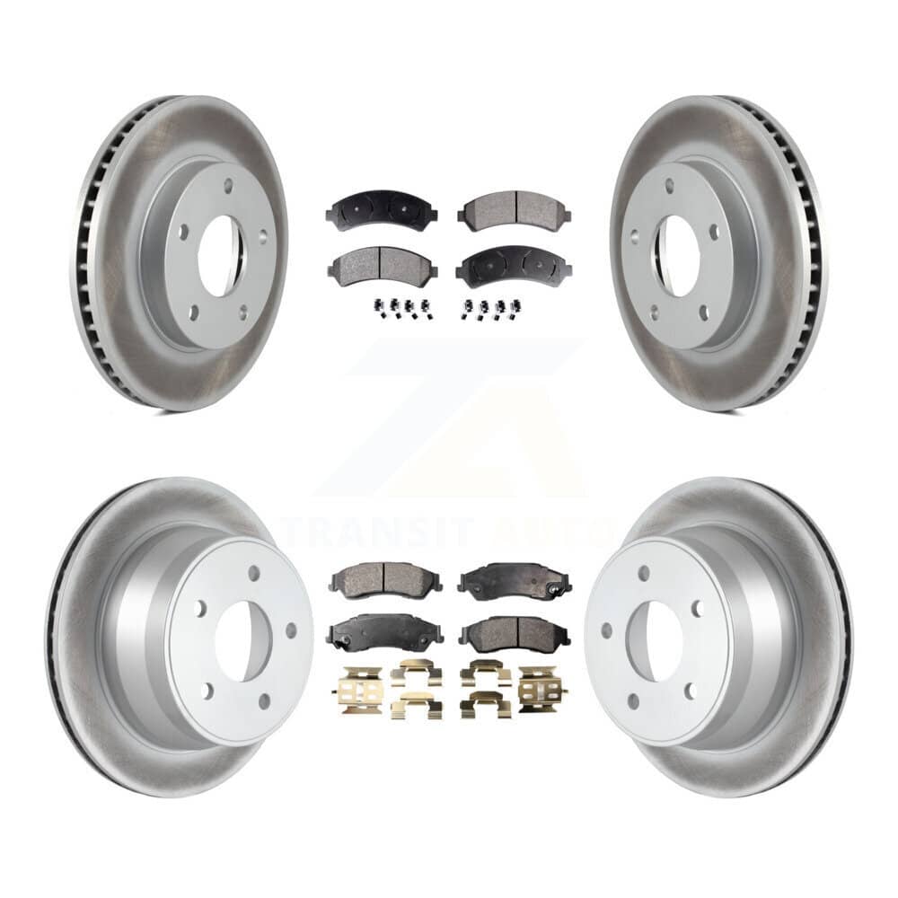 Transit Auto - KGF-100550 - Front and Rear Disc Brake Kits
