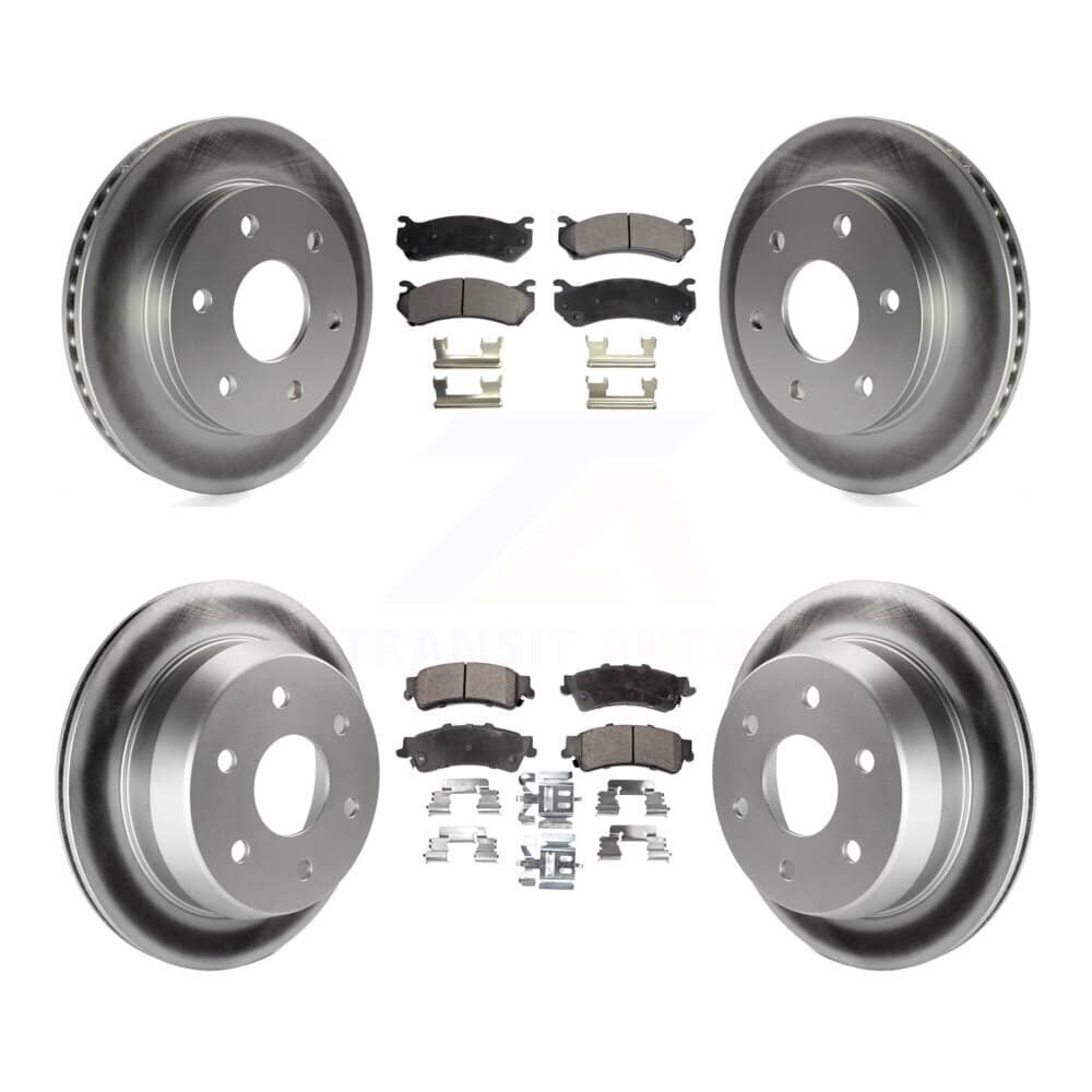 Transit Auto - KGF-100554 - Front and Rear Disc Brake Kits