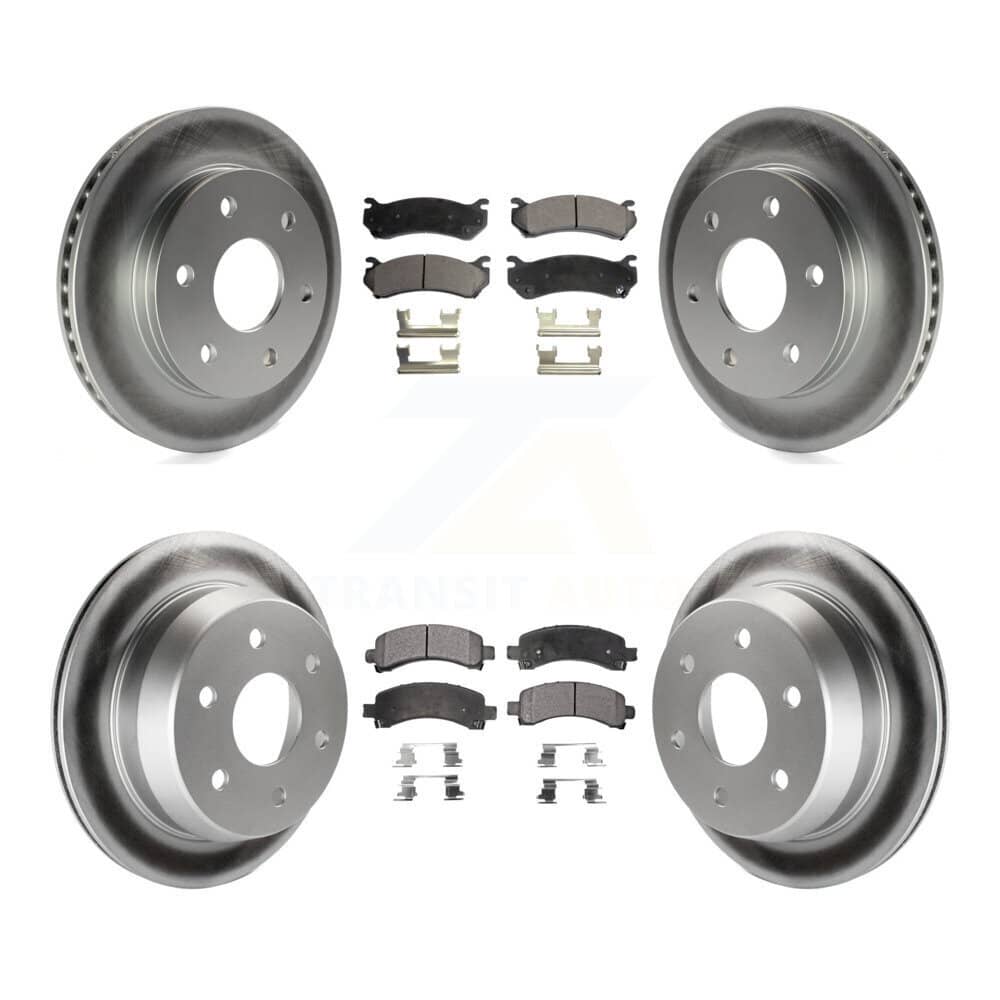 Transit Auto - KGF-100556 - Front and Rear Disc Brake Kits