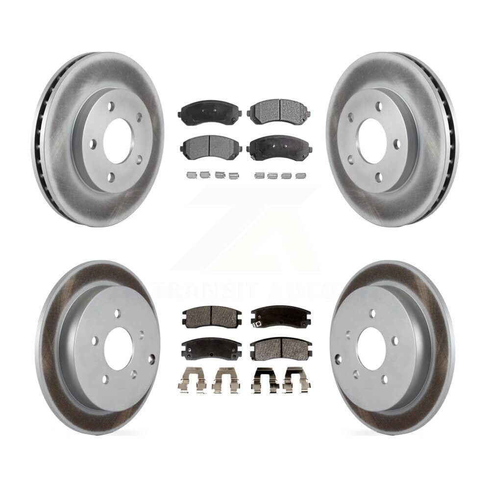 Transit Auto - KGF-100567 - Front and Rear Disc Brake Kits
