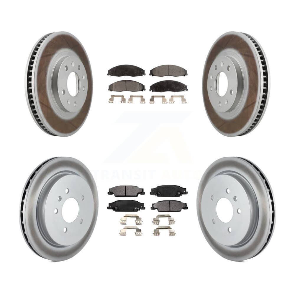 Transit Auto - KGF-100575 - Front and Rear Disc Brake Kits
