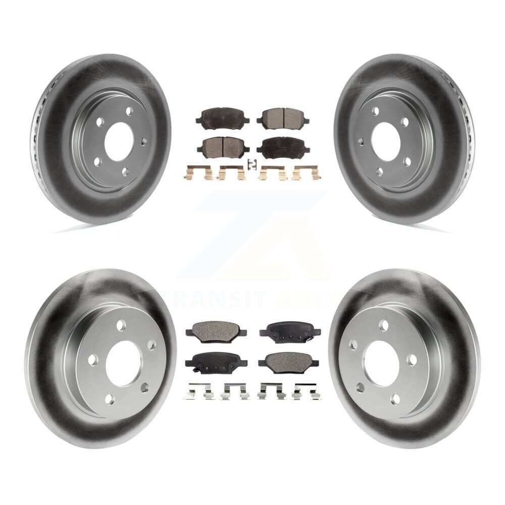 Transit Auto - KGF-100579 - Front and Rear Disc Brake Kits