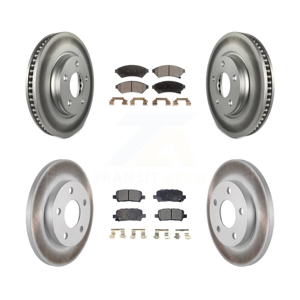 Transit Auto - KGF-100581 - Front and Rear Disc Brake Kits