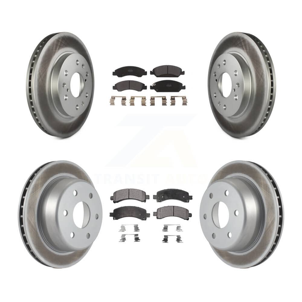 Transit Auto - KGF-100590 - Front and Rear Disc Brake Kits