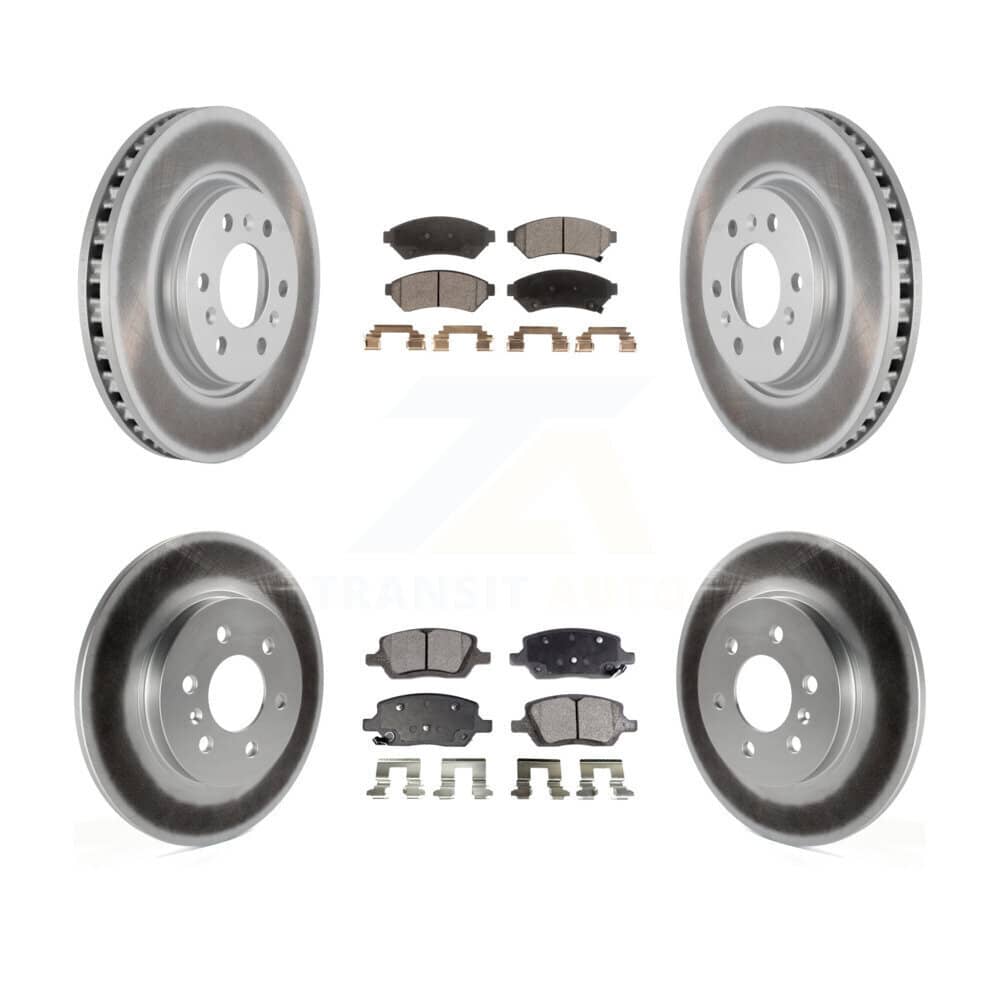 Transit Auto - KGF-100597 - Front and Rear Disc Brake Kits