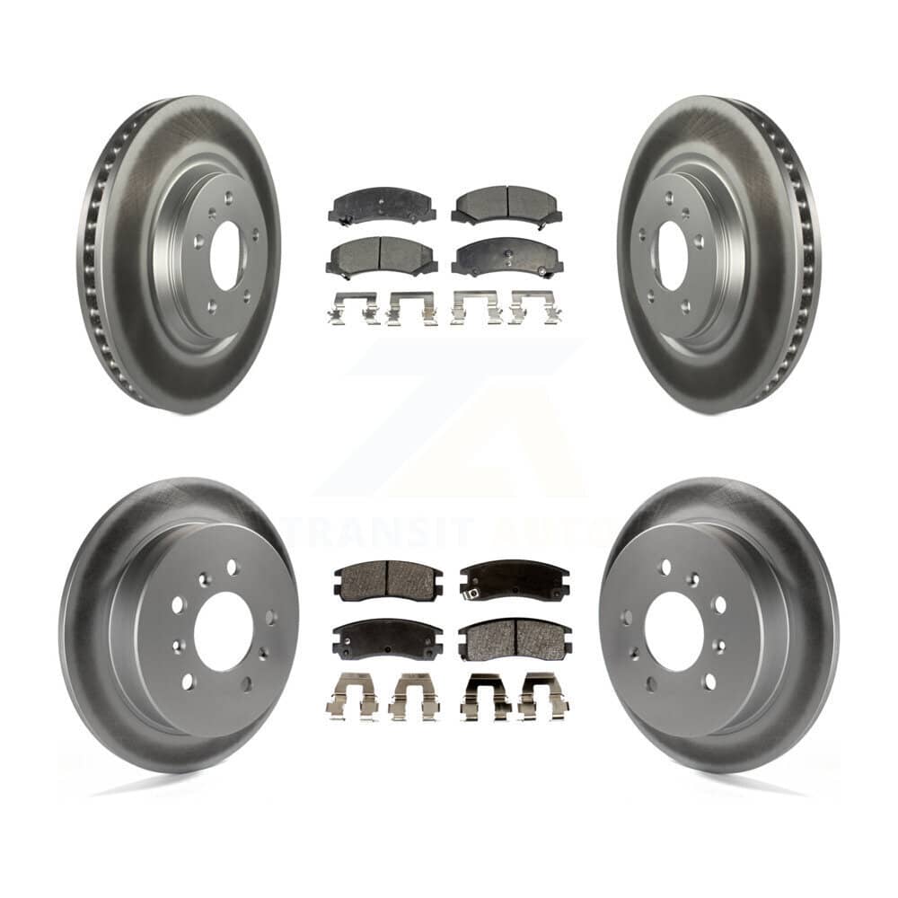 Transit Auto - KGF-100599 - Front and Rear Disc Brake Kits