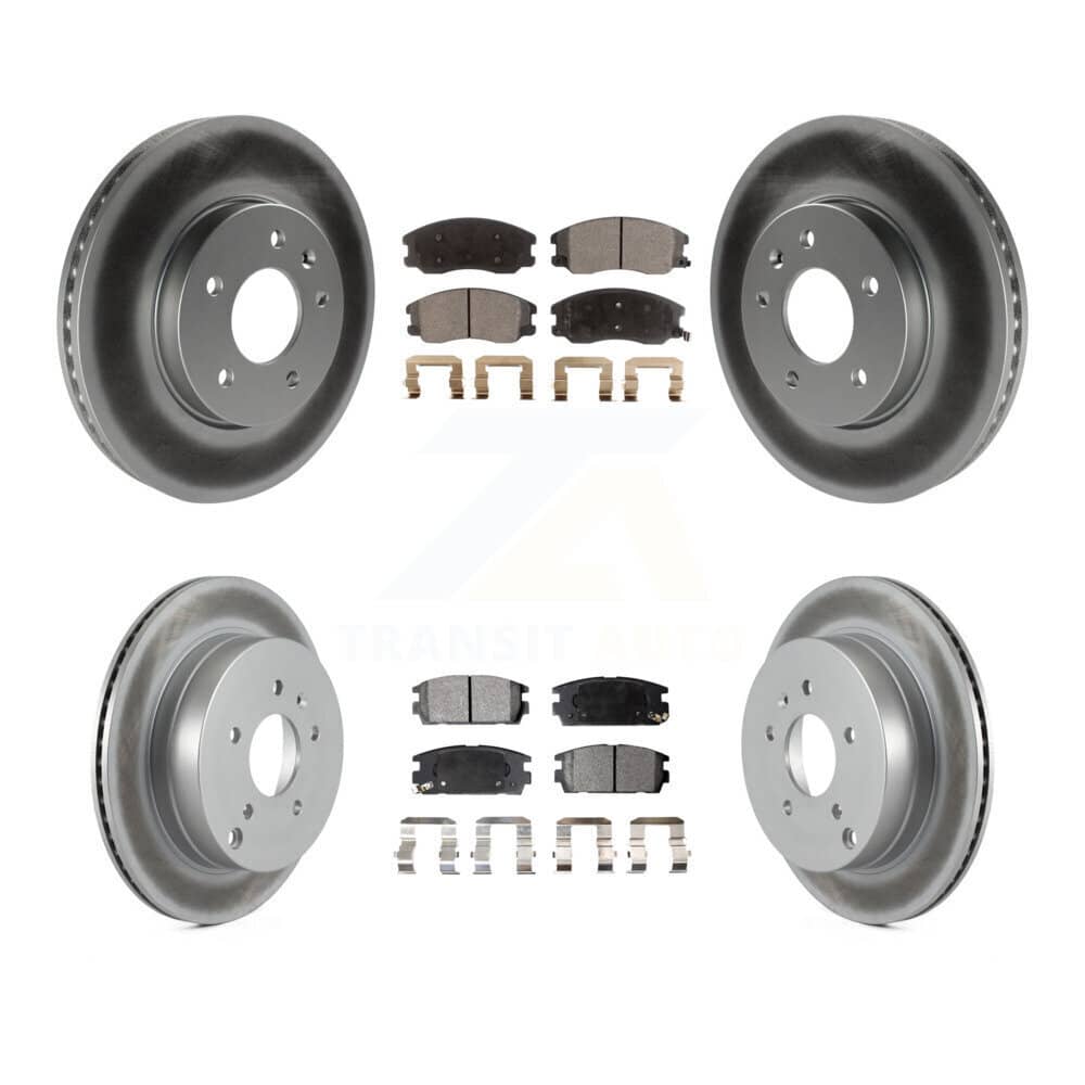 Transit Auto - KGF-100603 - Front and Rear Disc Brake Kits
