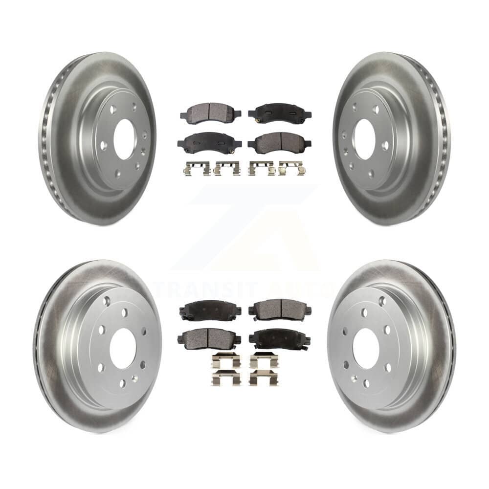 Transit Auto - KGF-100604 - Front and Rear Disc Brake Kits