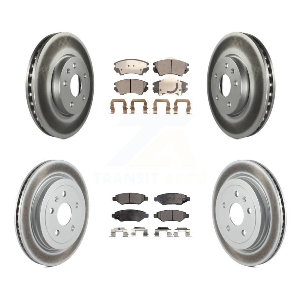 Transit Auto - KGF-100610 - Front and Rear Disc Brake Kits