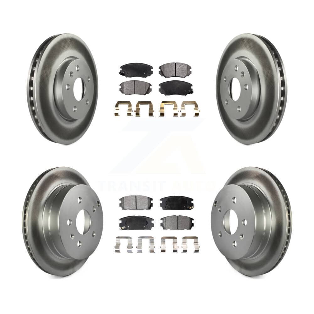 Transit Auto - KGF-100611 - Front and Rear Disc Brake Kits
