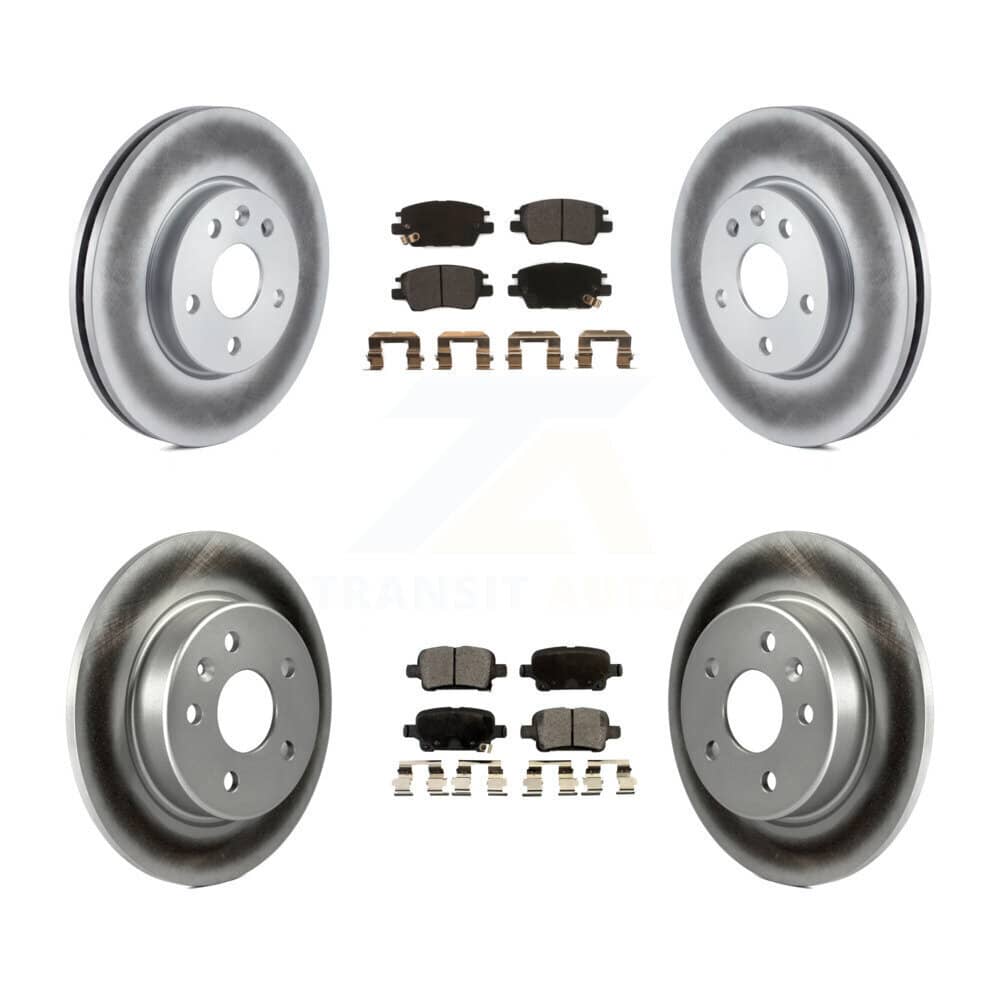Transit Auto - KGF-100617 - Front and Rear Disc Brake Kits
