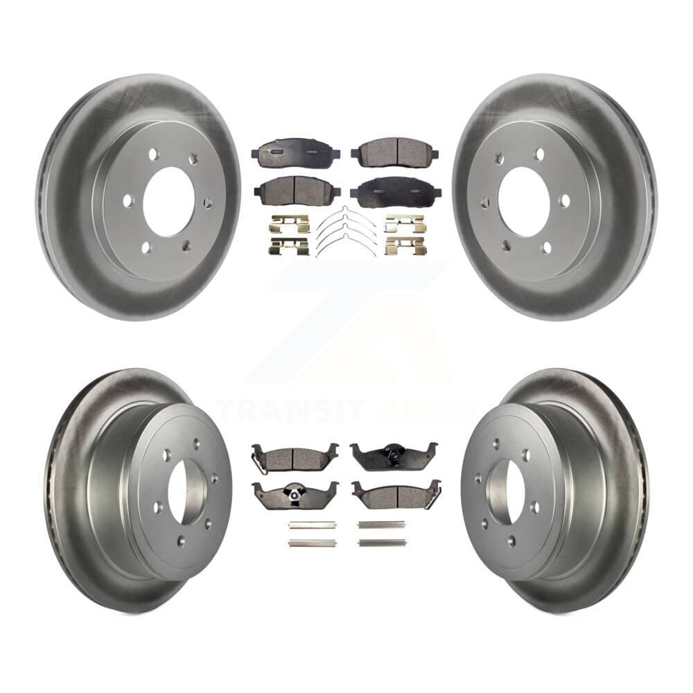 Transit Auto - KGF-100638 - Front and Rear Disc Brake Kits