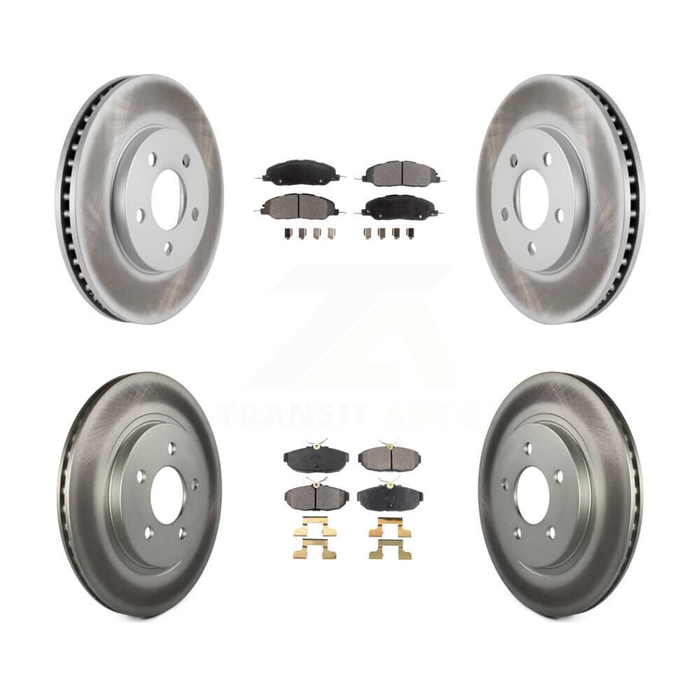 Transit Auto - KGF-100651 - Front and Rear Disc Brake Kits