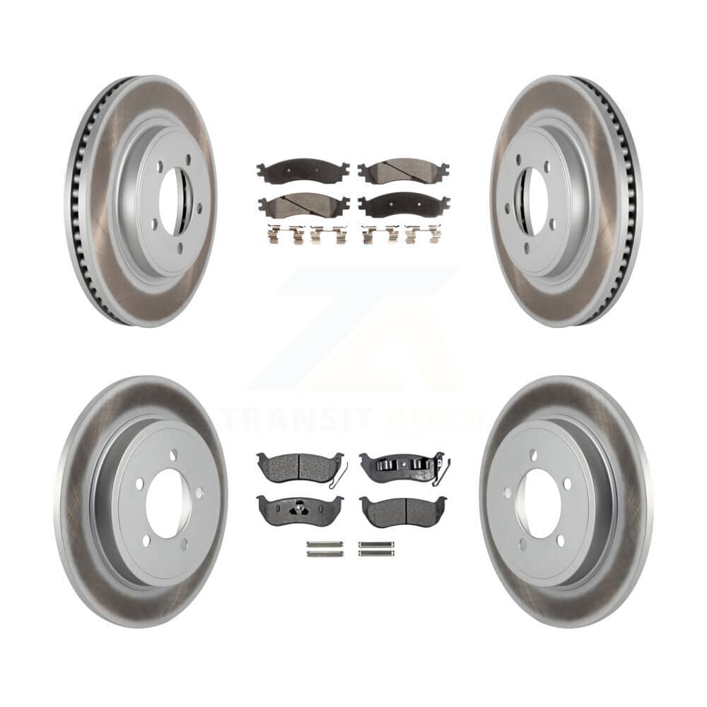 Transit Auto - KGF-100655 - Front and Rear Disc Brake Kits