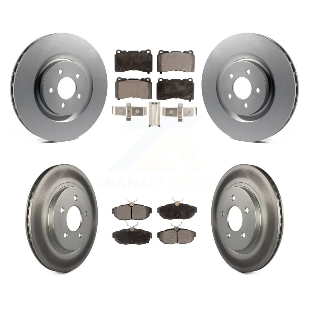 Transit Auto - KGF-100657 - Front and Rear Disc Brake Kits