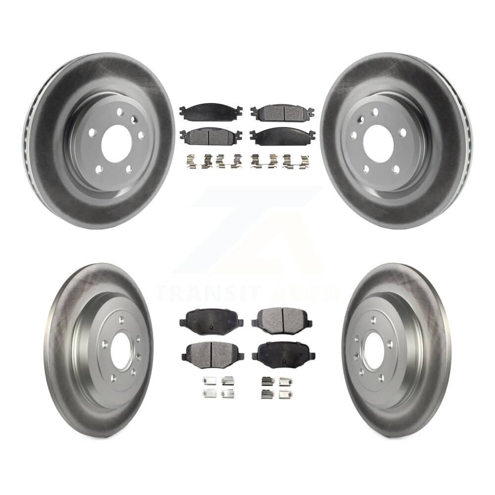 Transit Auto - KGF-100669 - Front and Rear Disc Brake Kits