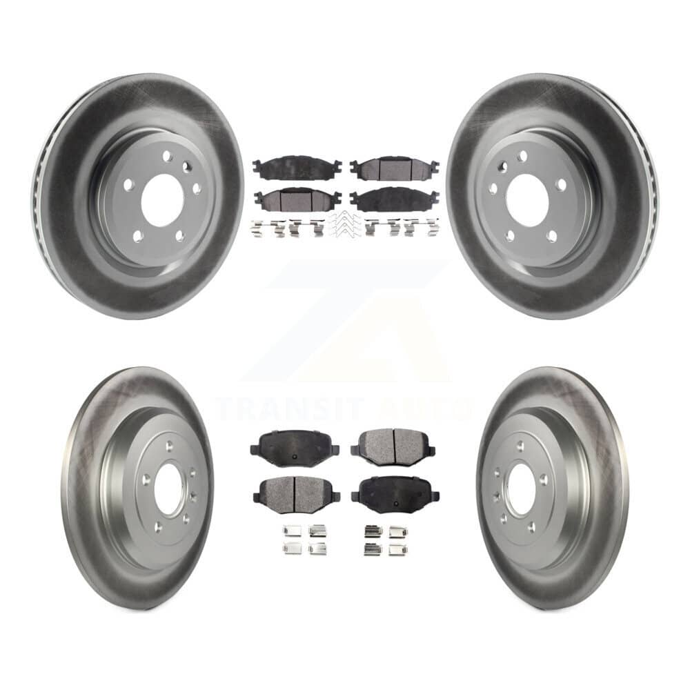 Transit Auto - KGF-100670 - Front and Rear Disc Brake Kits