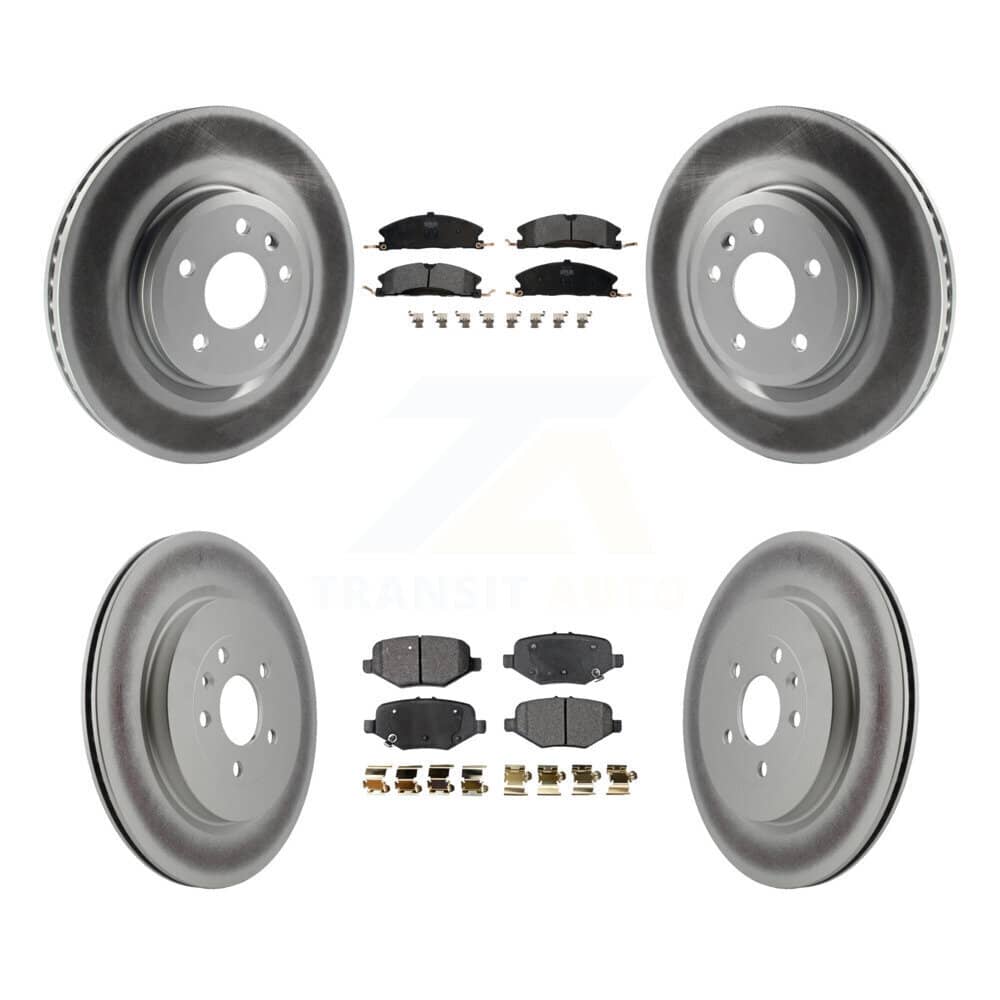 Transit Auto - KGF-100672 - Front and Rear Disc Brake Kits