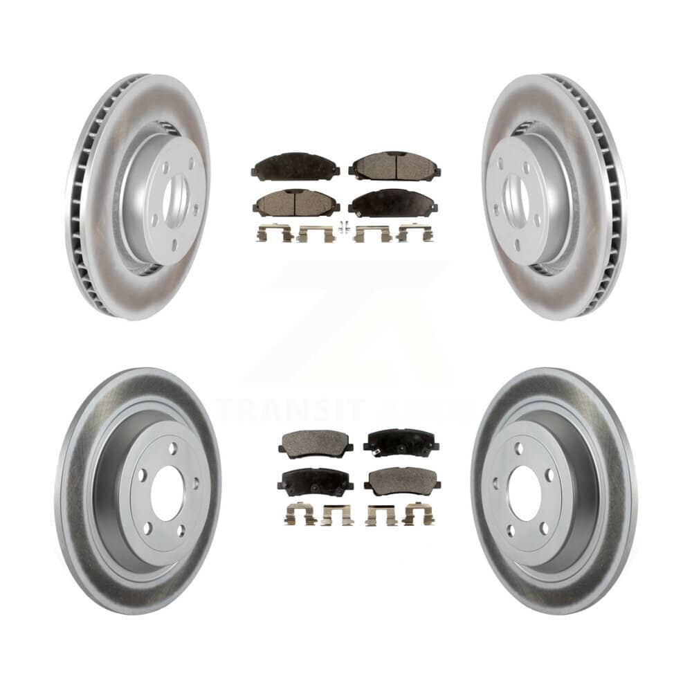 Transit Auto - KGF-100687 - Front and Rear Disc Brake Kits