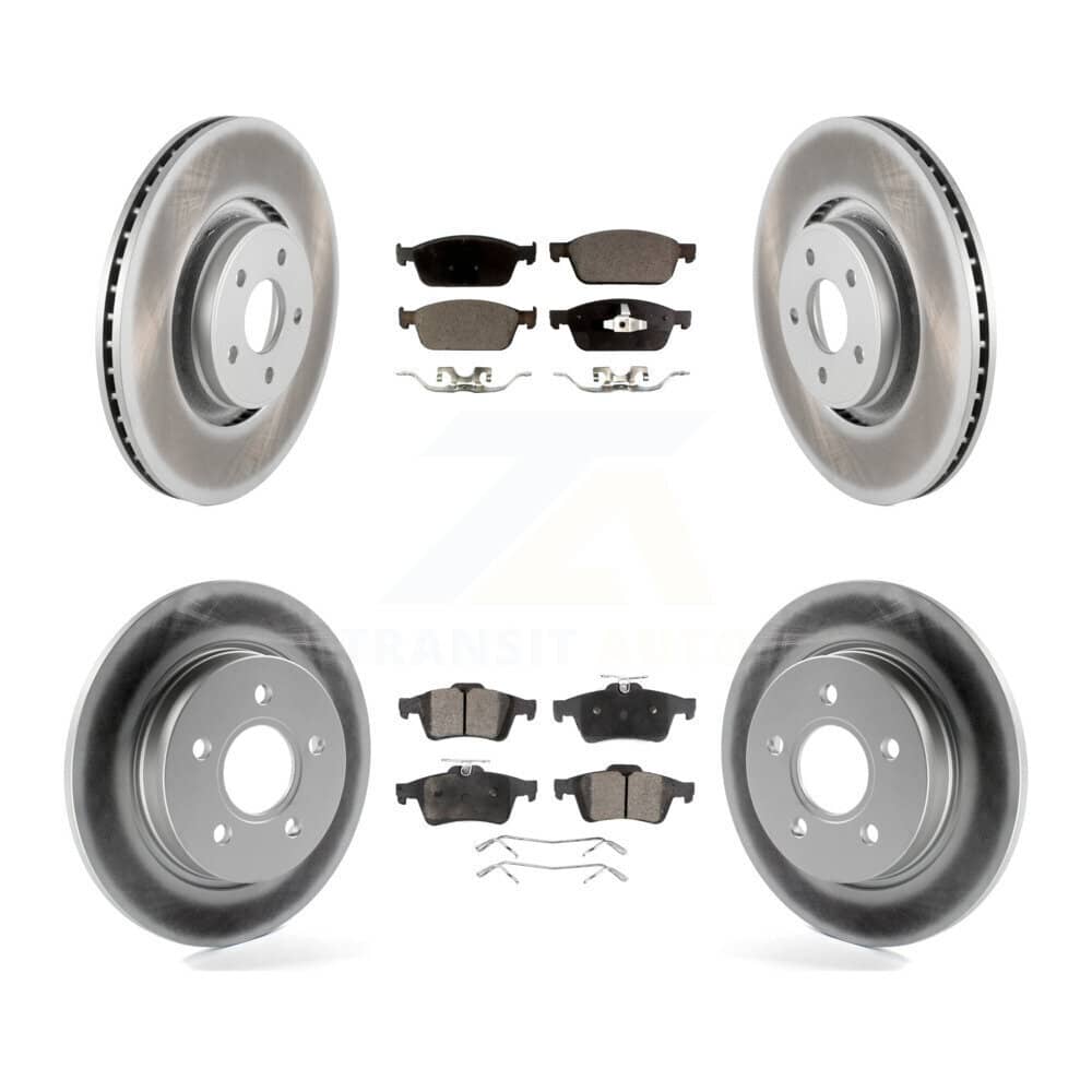 Transit Auto - KGF-100688 - Front and Rear Disc Brake Kits