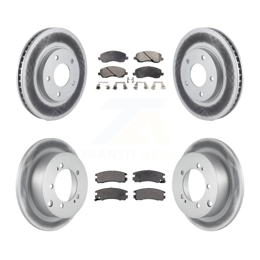 Transit Auto - KGF-100696 - Front and Rear Disc Brake Kits