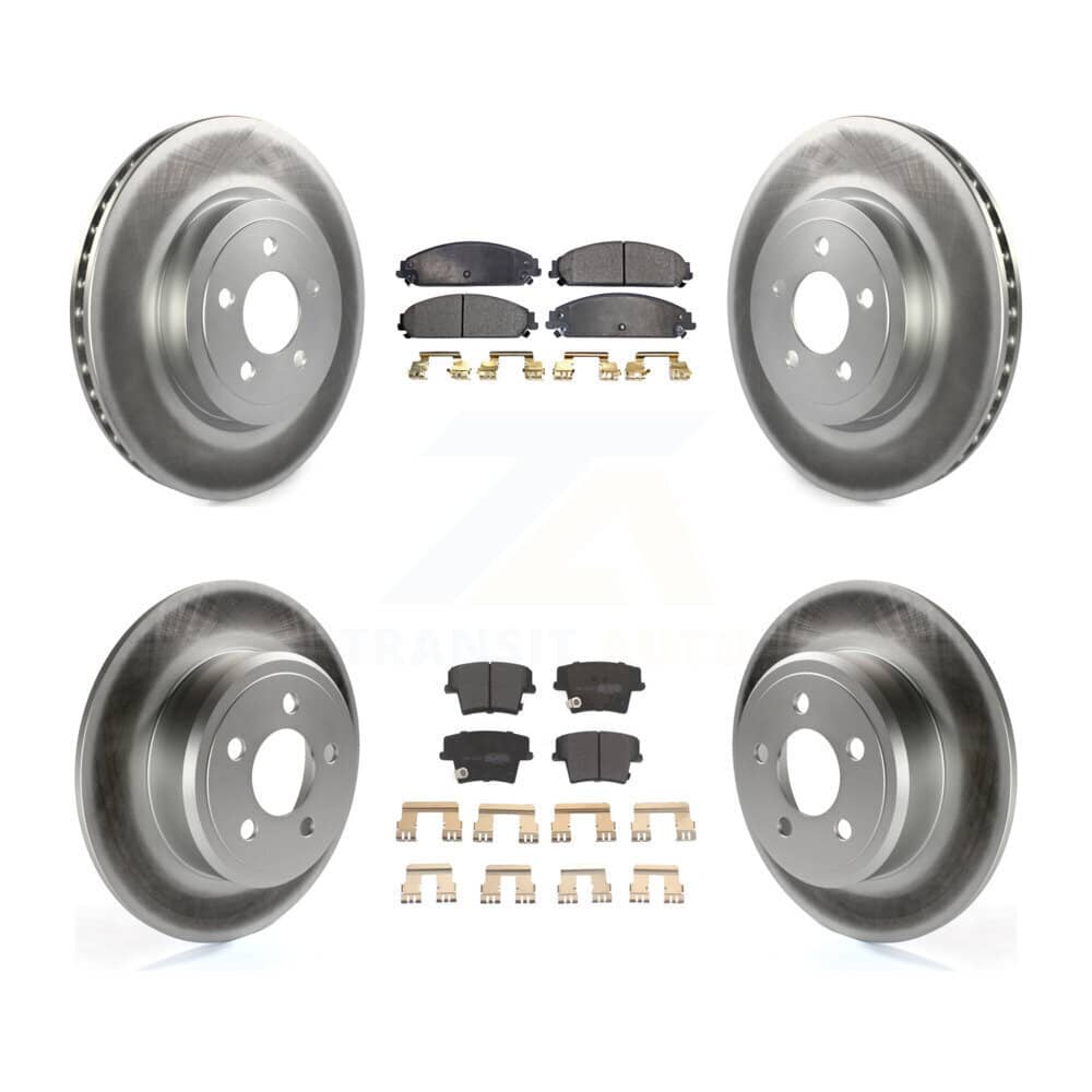 Transit Auto - KGF-100713 - Front and Rear Disc Brake Kits