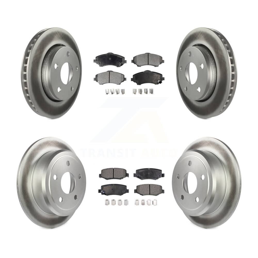 Transit Auto - KGF-100730 - Front and Rear Disc Brake Kits