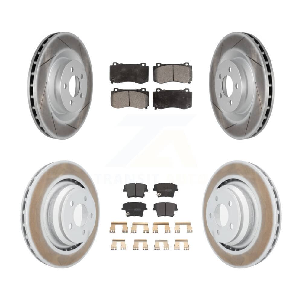 Transit Auto - KGF-100735 - Front and Rear Disc Brake Kits