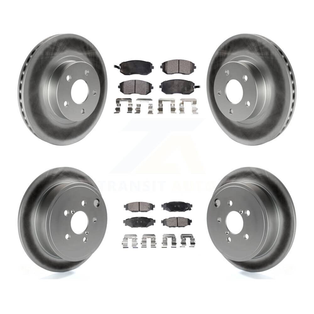 Transit Auto - KGF-100781 - Front and Rear Disc Brake Kits