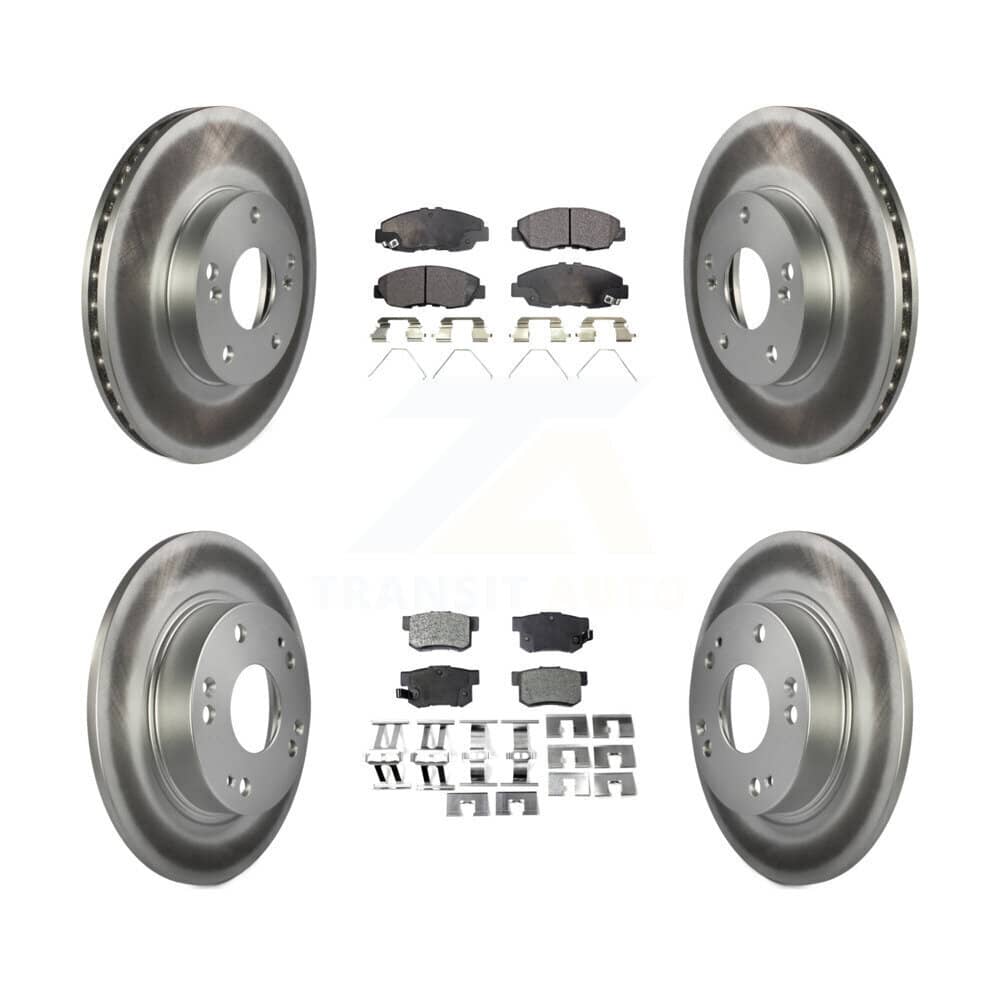 Transit Auto - KGF-100784 - Front and Rear Disc Brake Kits