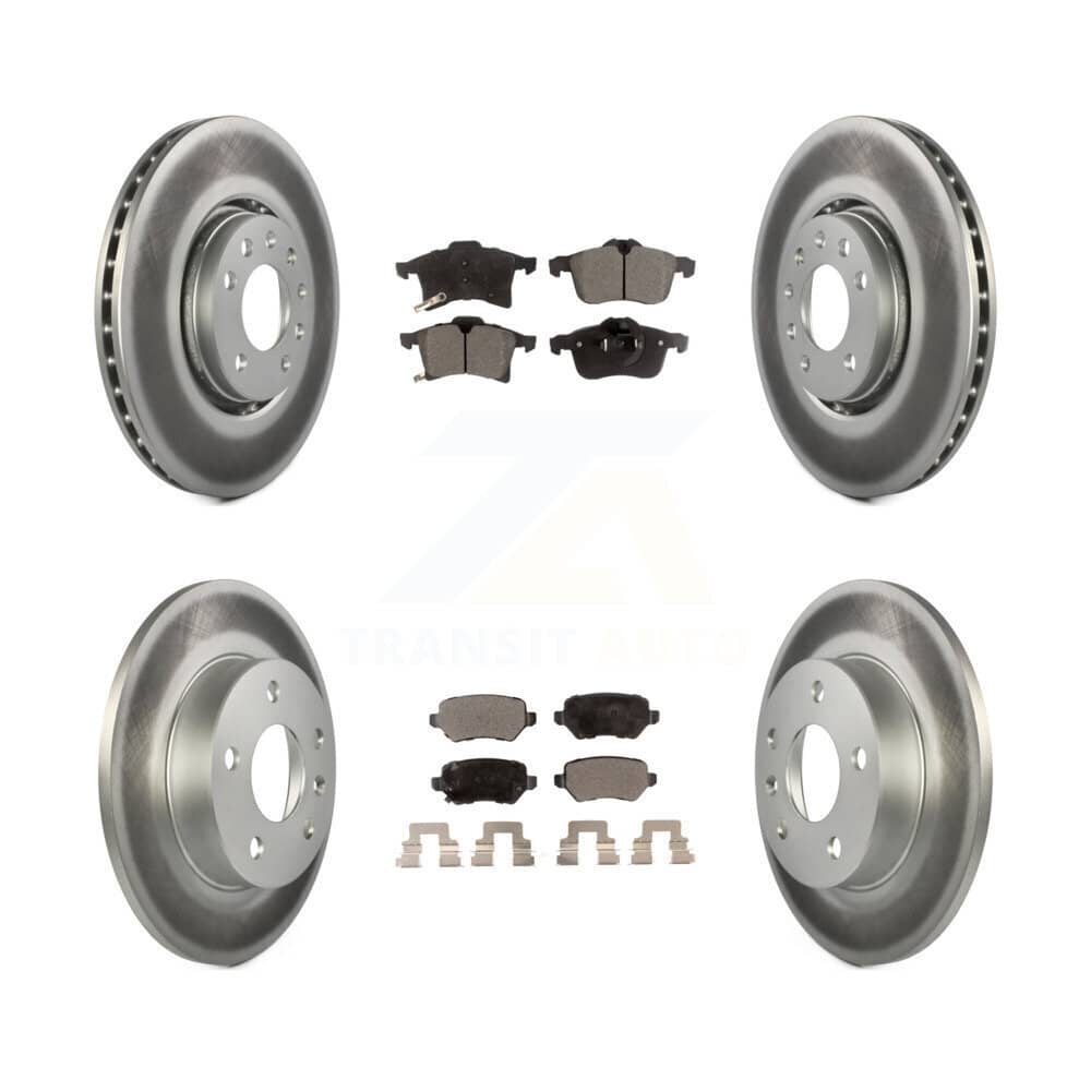 Transit Auto - KGF-100821 - Front and Rear Disc Brake Kits