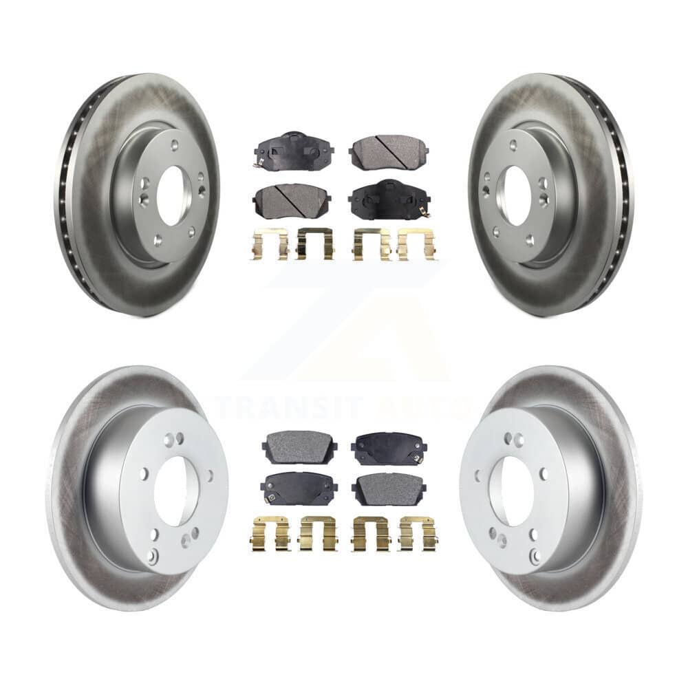 Transit Auto - KGF-100833 - Front and Rear Disc Brake Kits