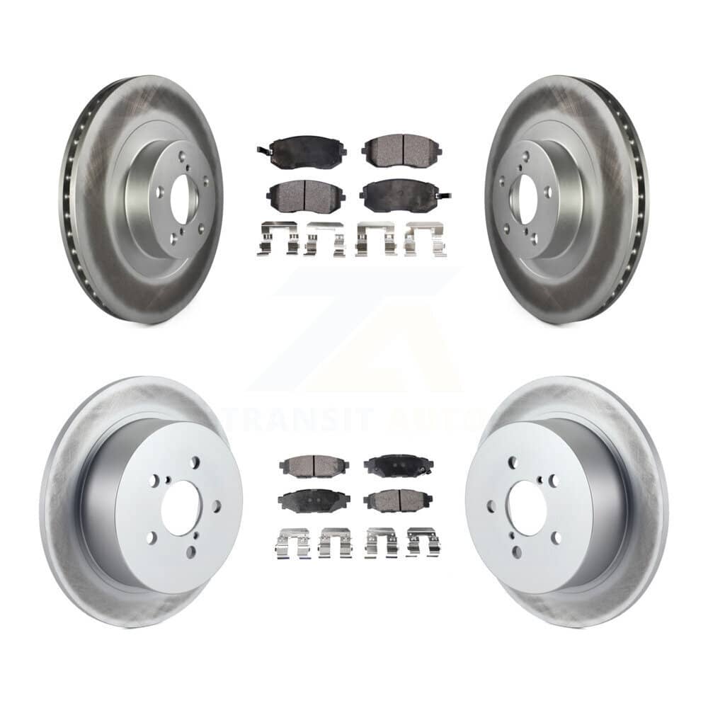 Transit Auto - KGF-100863 - Front and Rear Disc Brake Kits