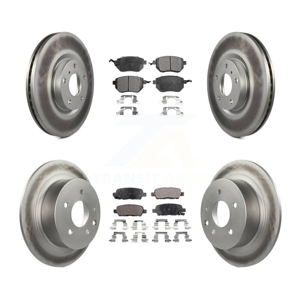 Transit Auto - KGF-100885 - Front and Rear Disc Brake Kits
