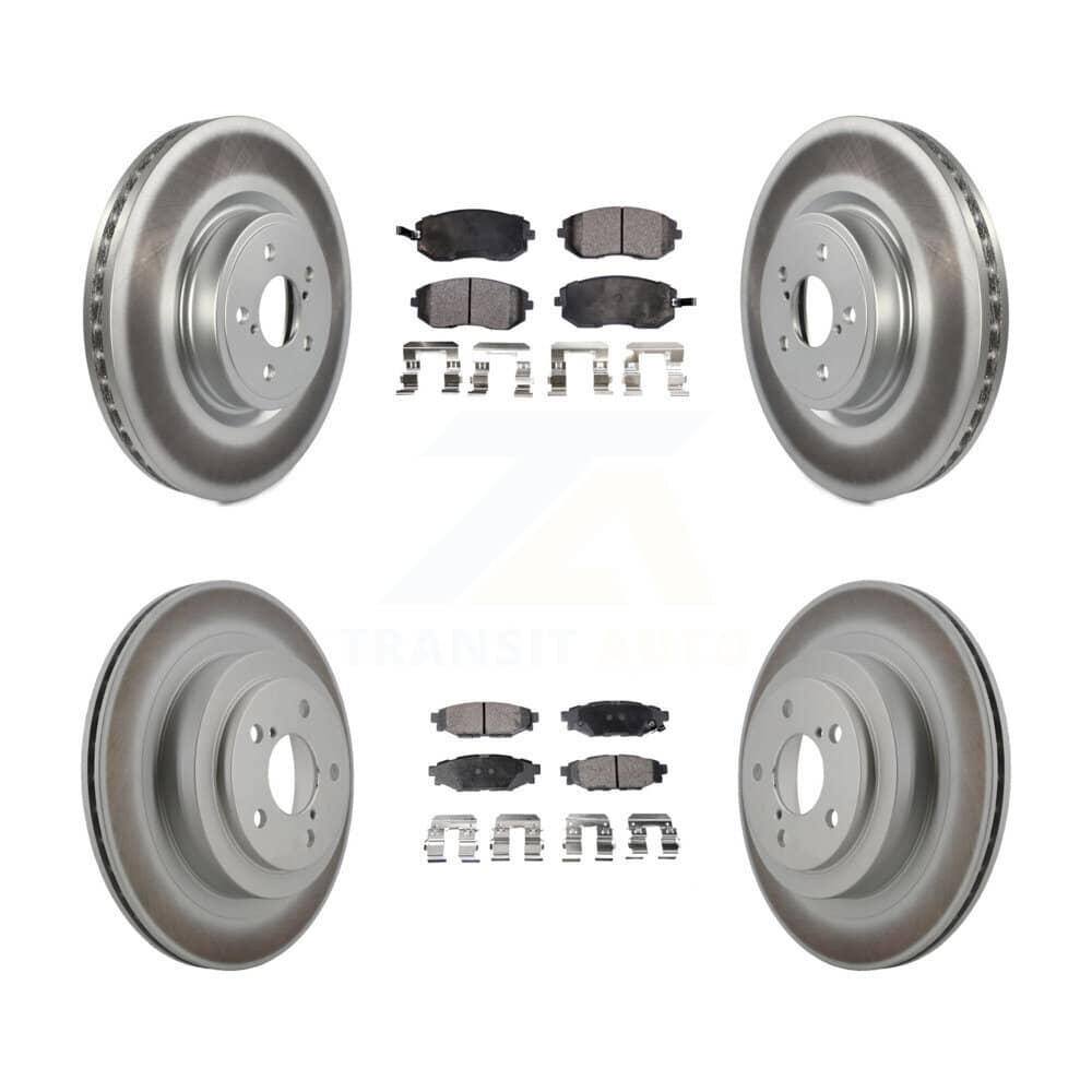 Transit Auto - KGF-100901 - Front and Rear Disc Brake Kits