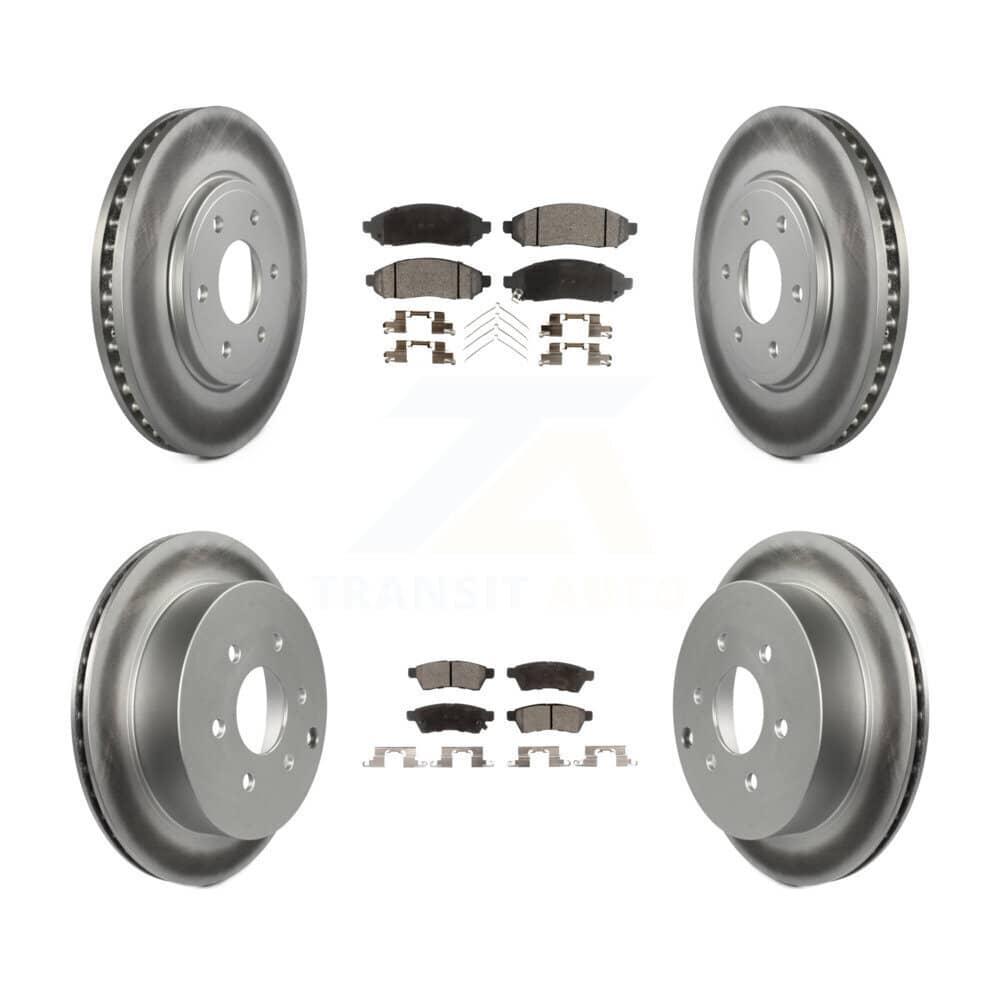 Transit Auto - KGF-100902 - Front and Rear Disc Brake Kits