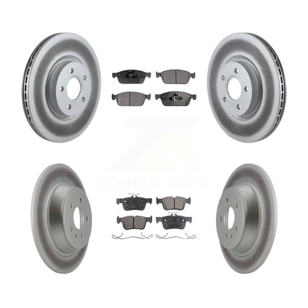 Transit Auto - KGF-100990 - Front and Rear Disc Brake Kits