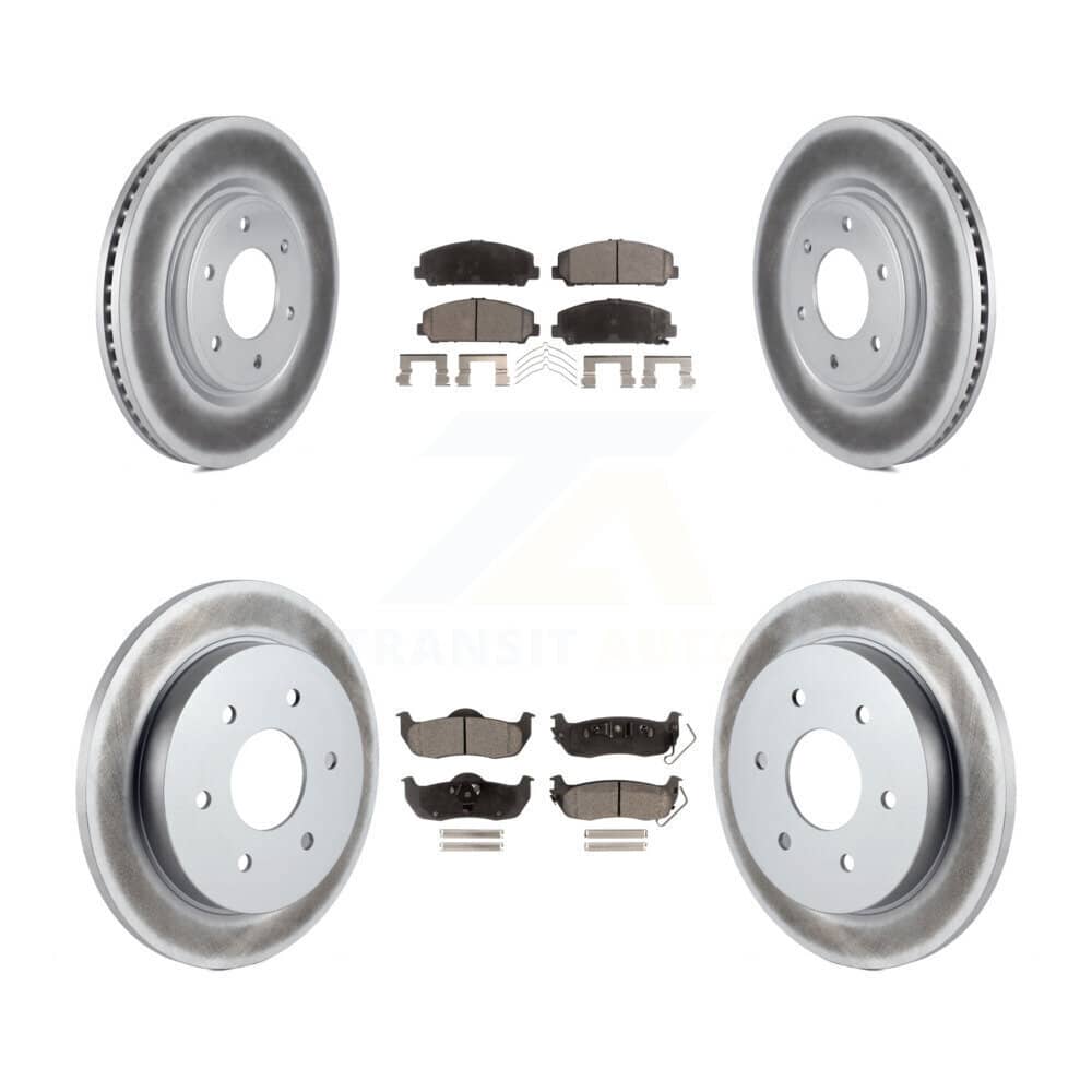 Transit Auto - KGF-101017 - Front and Rear Disc Brake Kits