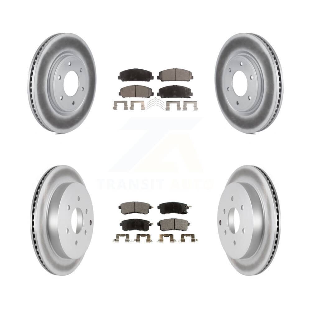 Transit Auto - KGF-101019 - Front and Rear Disc Brake Kits