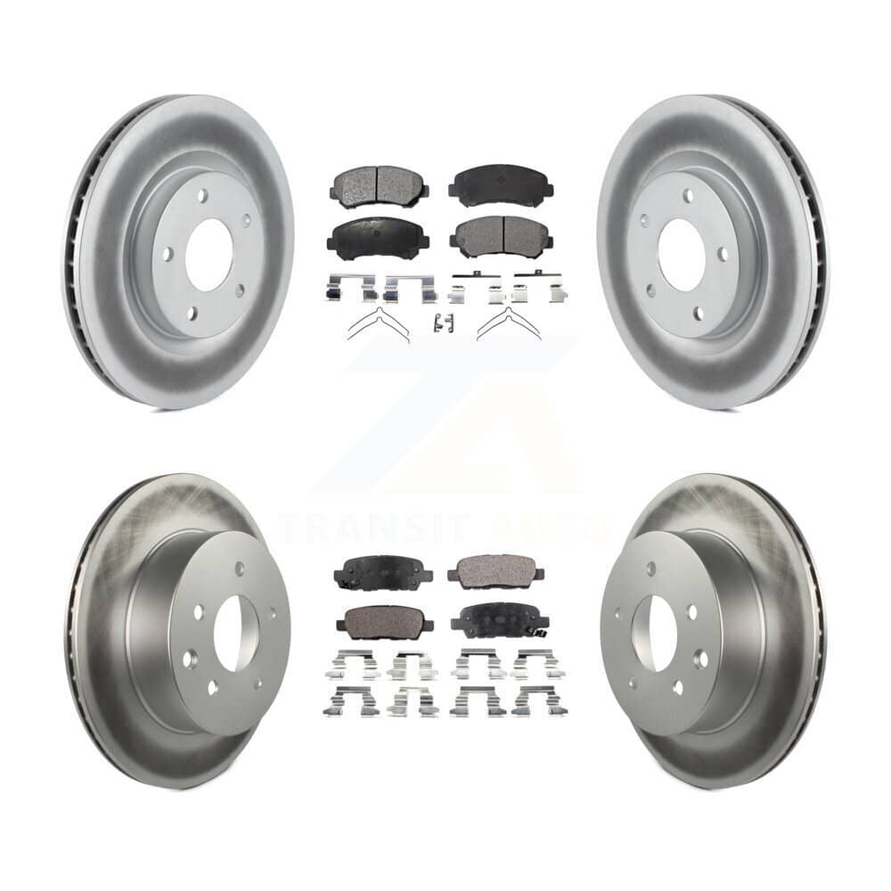 Transit Auto - KGF-101024 - Front and Rear Disc Brake Kits