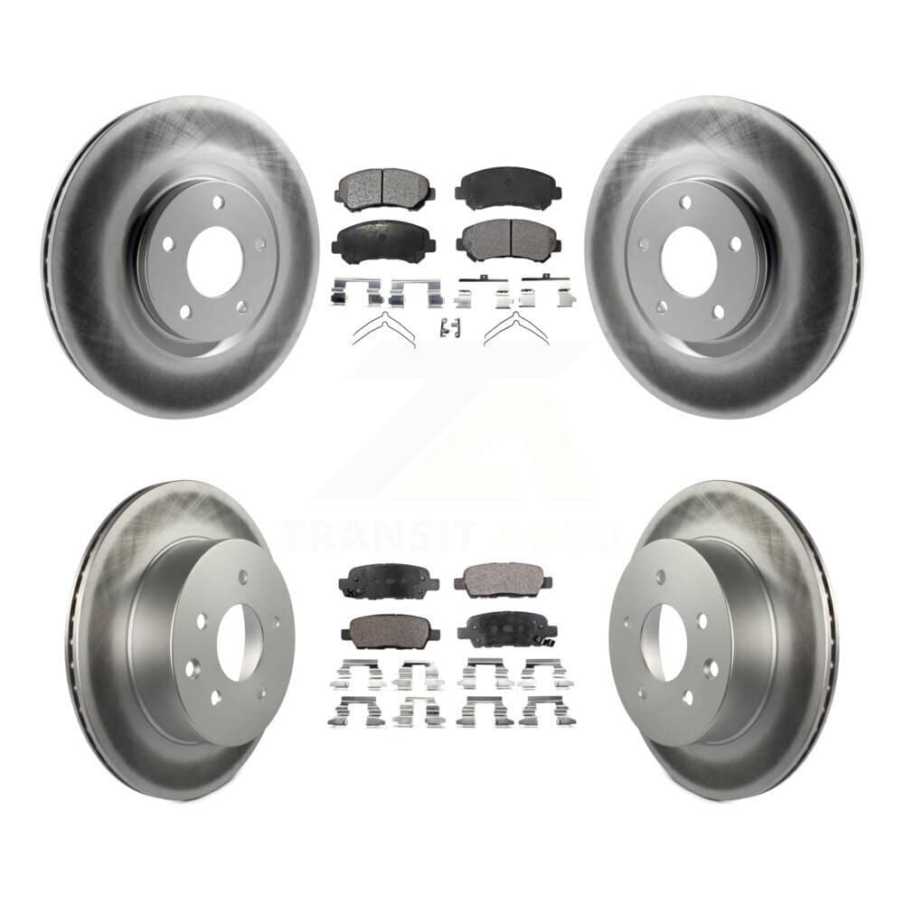 Transit Auto - KGF-101027 - Front and Rear Disc Brake Kits