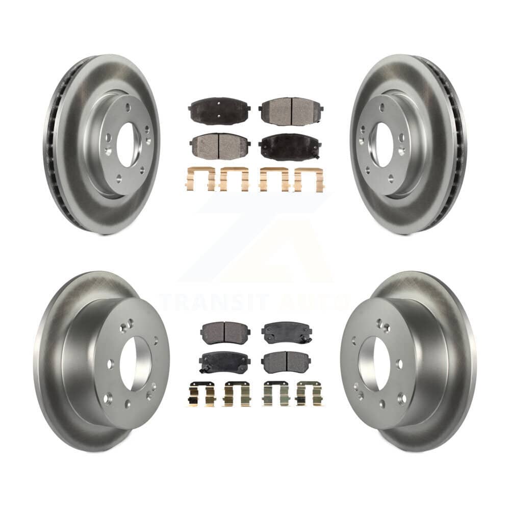 Transit Auto - KGF-101064 - Front and Rear Disc Brake Kits