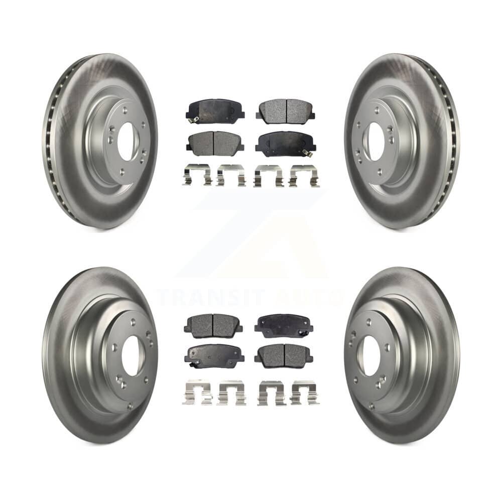 Transit Auto - KGF-101068 - Front and Rear Disc Brake Kits