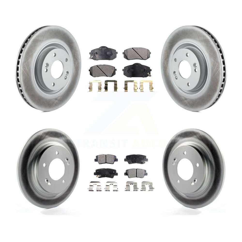 Transit Auto - KGF-101096 - Front and Rear Disc Brake Kits